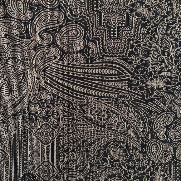 Chico’s Size 2 Travelers Tie Cardigan Embellished Black Metallic‎ Chicos Large - Picture 8 of 9